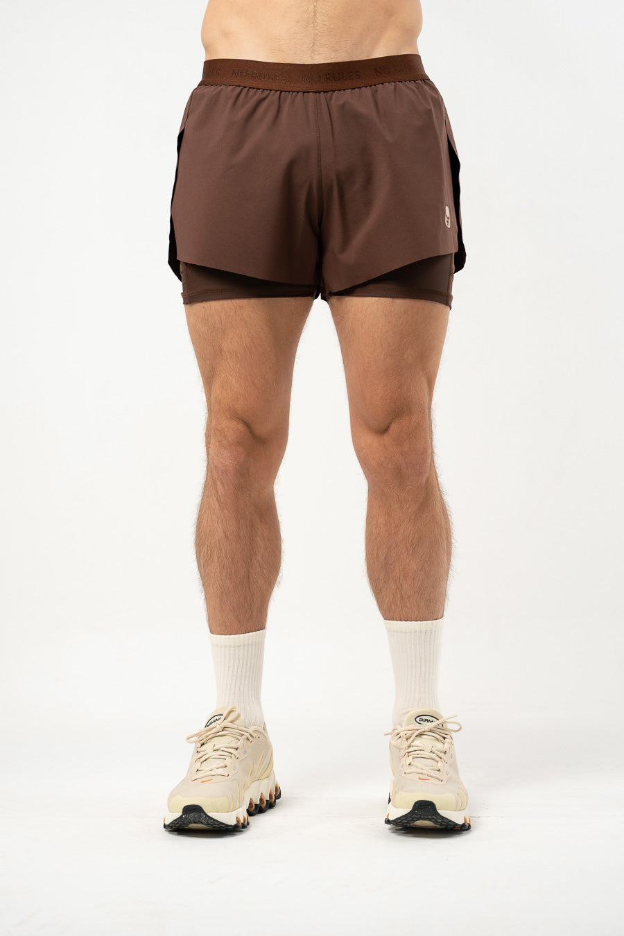 Pantaloneta Core Motion Chocolate Hombre